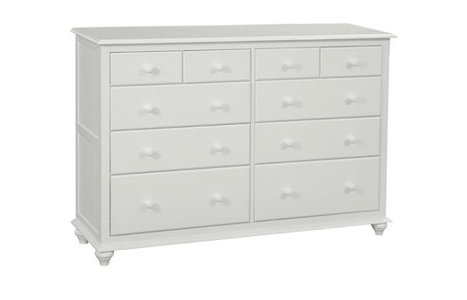 John Thomas Cottage 10-Drawer Dresser in Pure White image