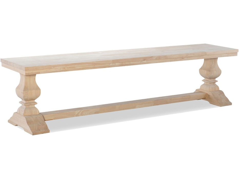 John Thomas Unfinished Accent Bench image