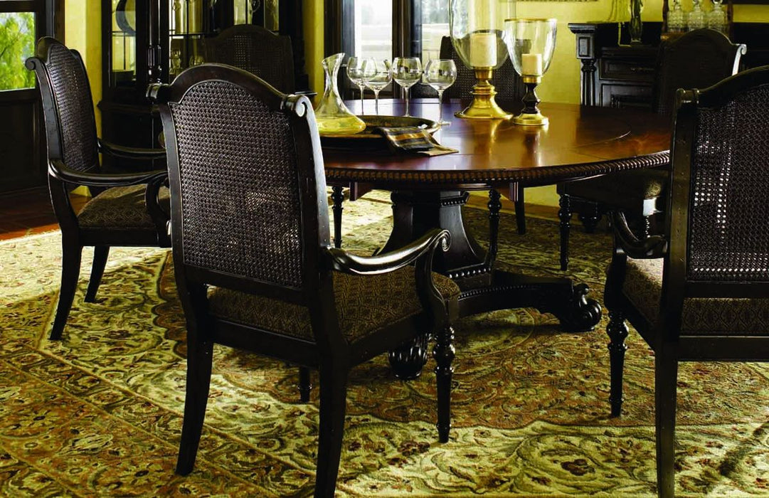 Tommy Bahama Kingstown Bonaire Dining Table in Cassis