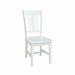 John Thomas Dining Essentials San Remo Side Chair in Pure White image