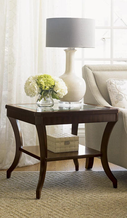 Lexington Furniture Kensington Place Hillcrest Lamp Table in Brentwood