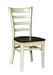 John Thomas Dining Essentials Emily Side Chair in Espresso & Almond image