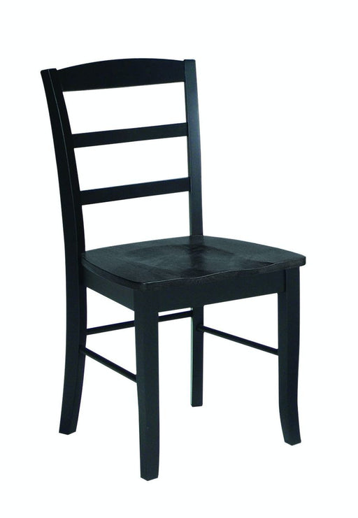 John Thomas Dining Essentials Madrid Side Chair in Black image