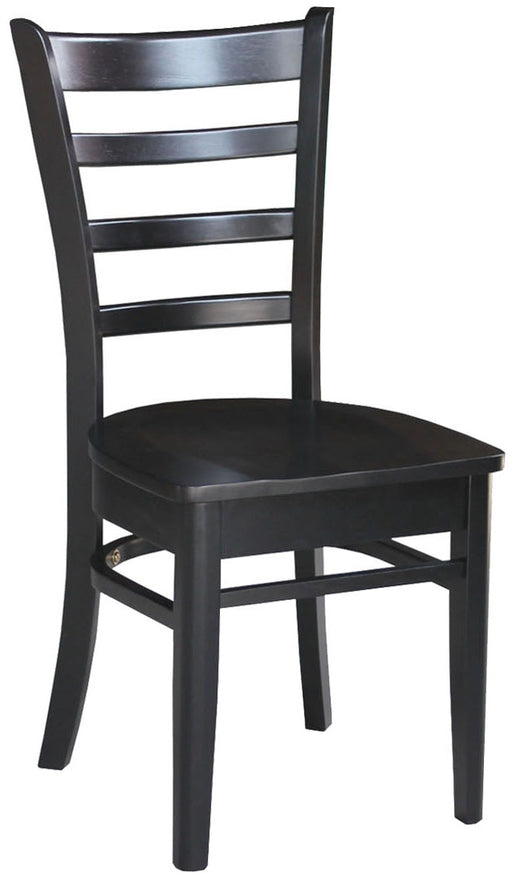 John Thomas Dining Essentials Emily Side Chair in Black image