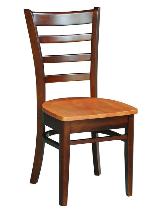John Thomas Dining Essentials Emily Side Chair in Cinnamon & Espresso image