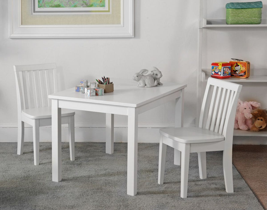 John Thomas Furniture Home Accents Juvenile Chair (Set of 2) in White