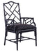 Tommy Bahama Island Estate Ceylon Arm Chair in Noche (Set of 2) image