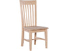 John Thomas Unfinished Modern Mission Side Chair image