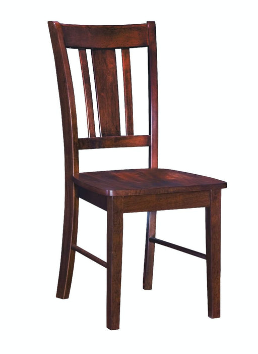 John Thomas Dining Essentials San Remo Side Chair in Espresso image