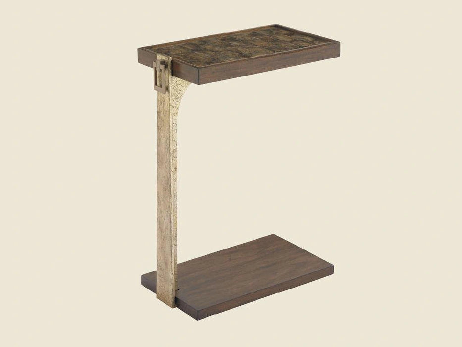 Lexington Tower Place Orland Chairside Table in Walnut Brown Arlington Finish