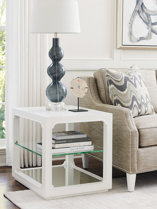 Lexington Furniture Avondale Glenwood End Table in White