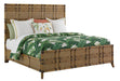 Tommy Bahama Home Twin Palms Coco Bay Cal King Panel Bed in Medium Umber 01-0558-135C image