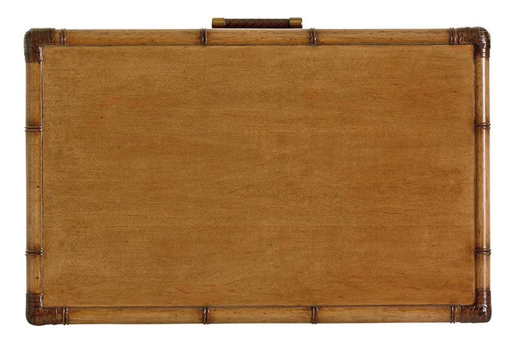 Tommy Bahama Home Twin Palms Parrot Cay Nightstand in Medium Umber 01-0558-621