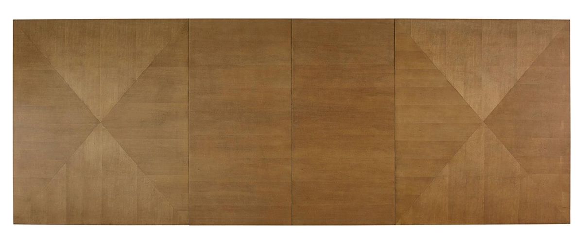 Tommy Bahama Home Twin Palms Caneel Bay Dining Table in Medium Umber