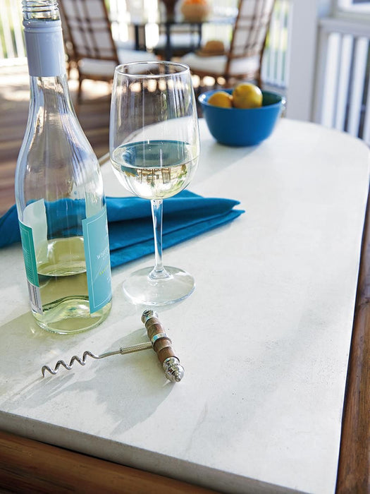 Tommy Bahama Home Twin Palms Cable Beach Bar Cart in Medium Umber 01-0558-862