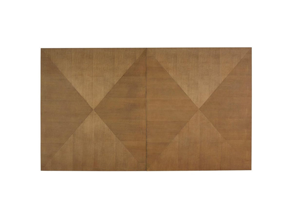 Tommy Bahama Home Twin Palms Caneel Bay Dining Table in Medium Umber