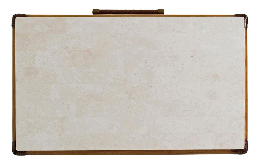 Tommy Bahama Home Twin Palms Cordoba Open Nightstand in Medium Umber 01-0558-623