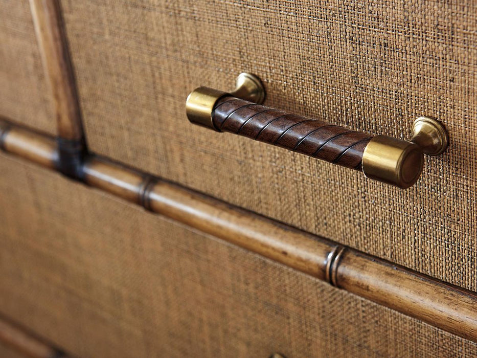 Tommy Bahama Home Twin Palms Bermuda Sands Chest in Medium Umber