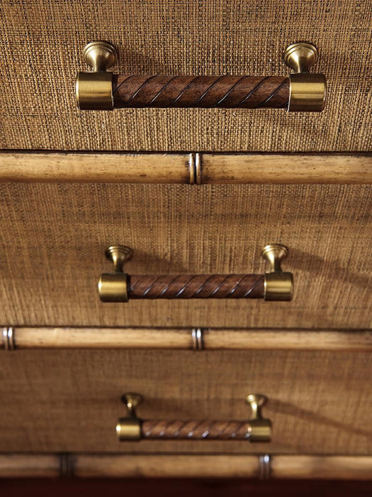 Tommy Bahama Home Twin Palms Sandy Point Buffet in Medium Umber