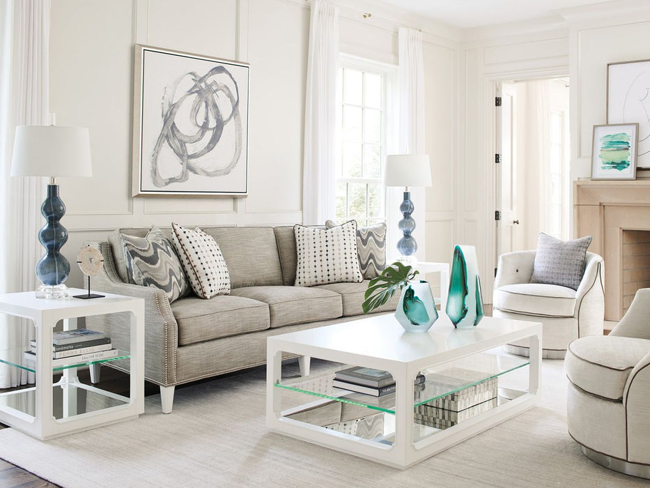 Lexington Furniture Avondale Glenwood End Table in White