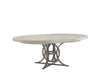 Lexington Oyster Bay Calerton Round Dining Table in Light Oyster Shell image
