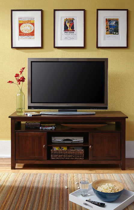 John Thomas Home Accents Sturbridge TV Stand in Espresso image