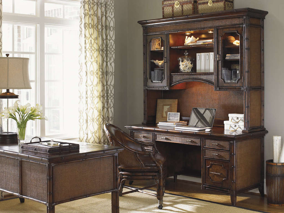 Sligh Bal Halbour Isle of Palms Credenza in Tobacco Brown Finish