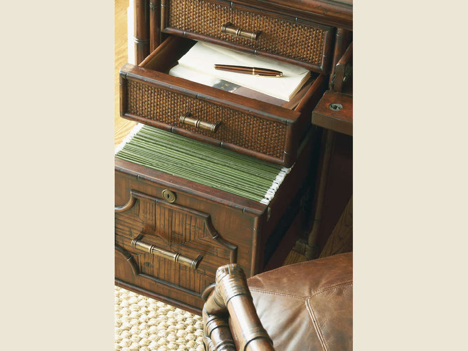 Sligh Bal Halbour Isle of Palms Credenza in Tobacco Brown Finish