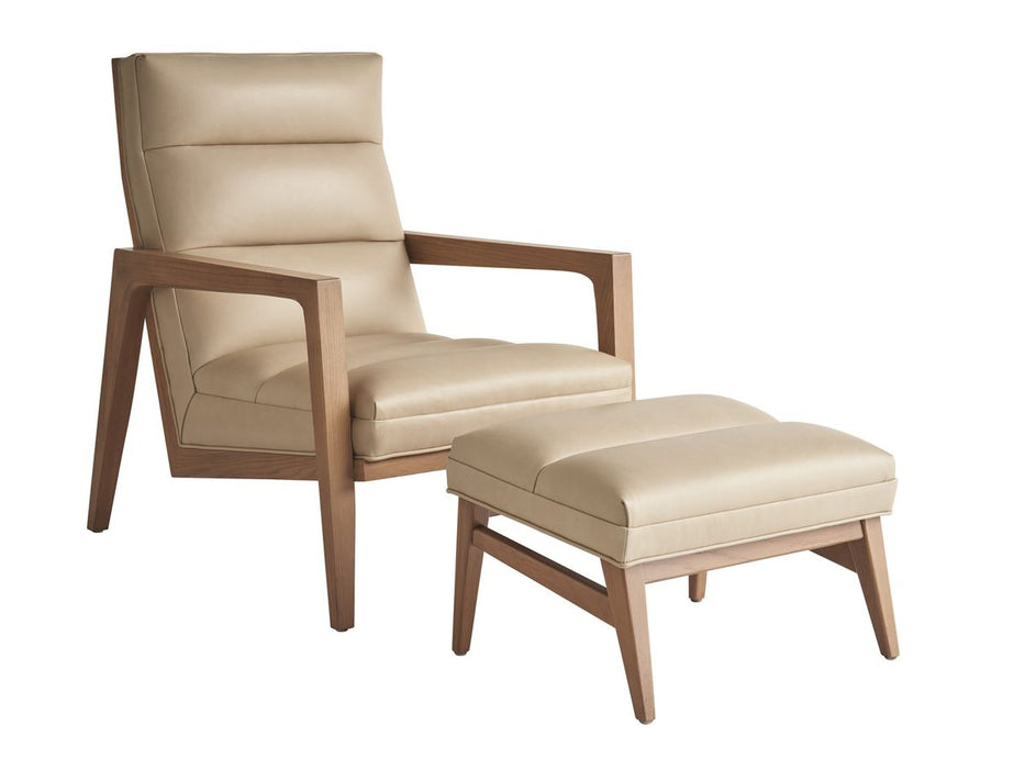 Lexington Furniture Sunset Key Hayley Leather Ottoman