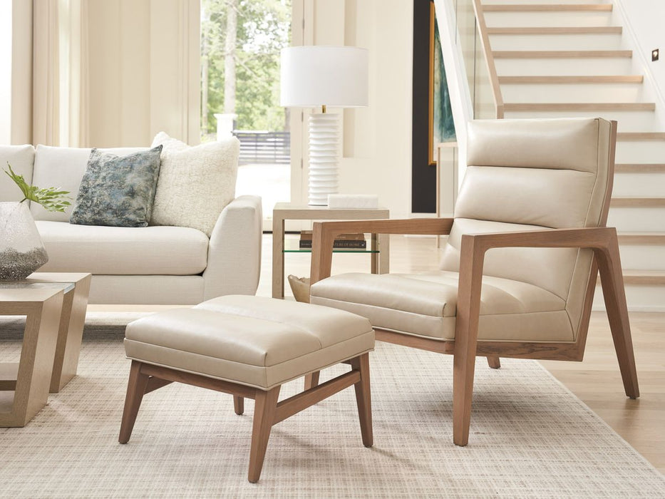 Lexington Furniture Sunset Key Hayley Leather Ottoman