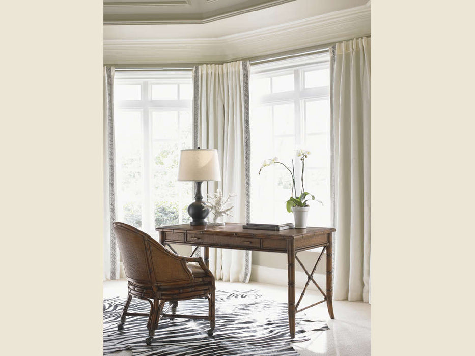 Sligh Bal Halbour Marianna Desk in Tobacco Brown Finish