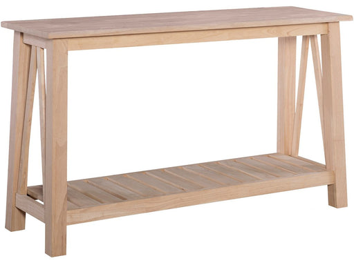John Thomas Unfinished Surrey Sofa Table image