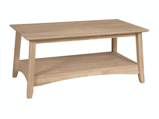 John Thomas Unfinished Bombay Coffee Table image