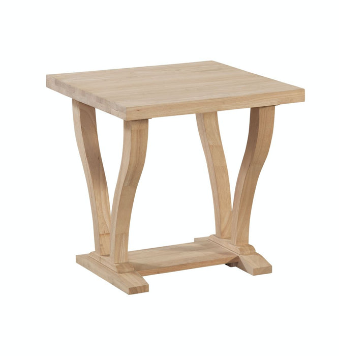 John Thomas Unfinished LaCasa End Table image