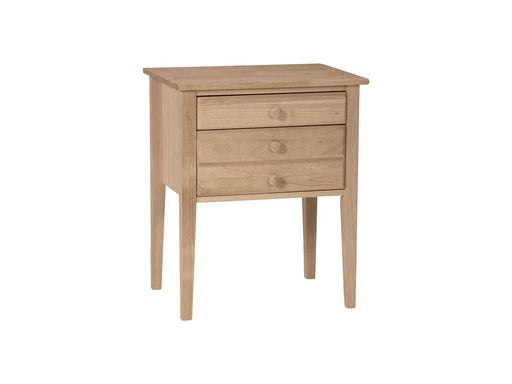 John Thomas Unfinished Country Accent Table image