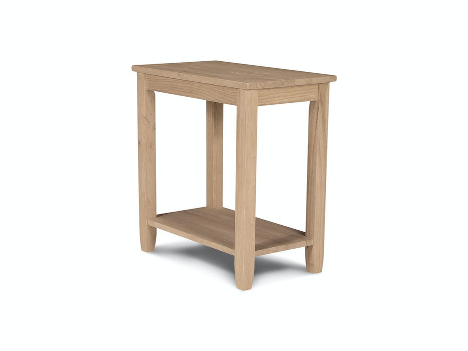 John Thomas Unfinished Solano Accent Table image