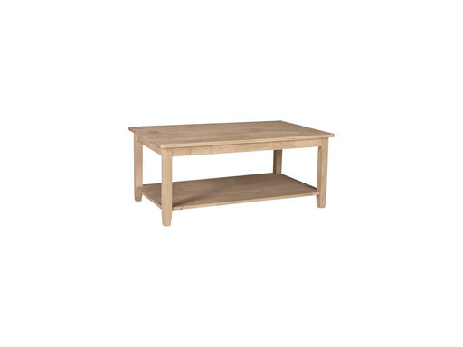 John Thomas Unfinished Solano Coffee Table image