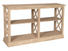 John Thomas Unfinished Hampton Long Sofa Table image