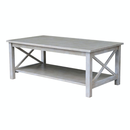 John Thomas Home Accents Hampton Coffee Table in Taupe Gray image