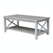 John Thomas Home Accents Hampton Coffee Table in Taupe Gray image