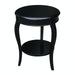 John Thomas Destinations Cambria Accent Table in Solid Black image
