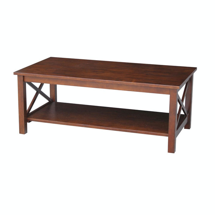 John Thomas Home Accents Hampton Coffee Table in Espresso
