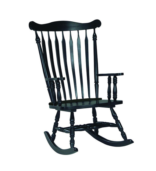 John Thomas Home Accents Colonial Rocker in Antique Black image