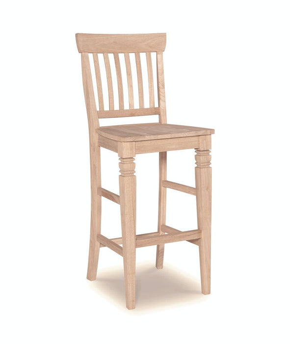 John Thomas Unfinished 30''Seattle Stool (Built) image