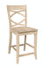 John Thomas Unfinished 24" Milano Stool image