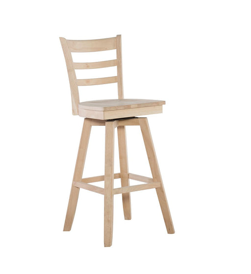 John Thomas Unfinished 30'' Emily Swivel Stool (Built) image