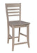 John Thomas Cosmopolitan Roma Stool in Taupe Gray image