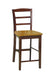 John Thomas Dining Essentials Madrid Stool in Cinnamon & Espresso image