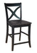 John Thomas Cosmopolitan Salerno Stool in Coal & Black image