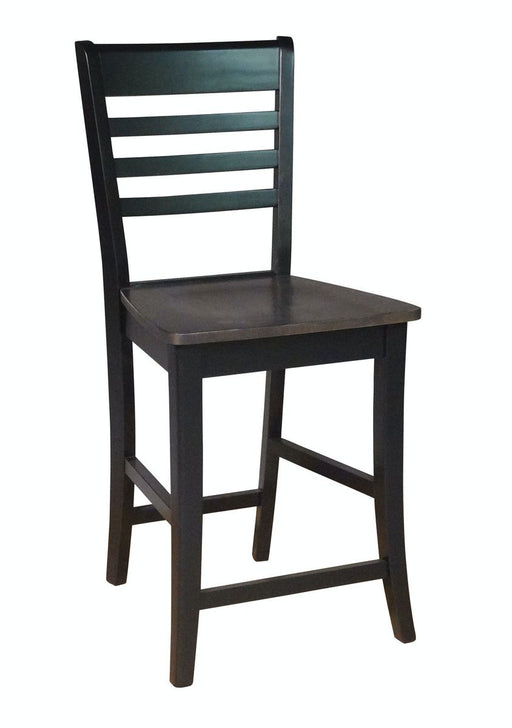 John Thomas Cosmopolitan Roma Stool in Coal & Black image